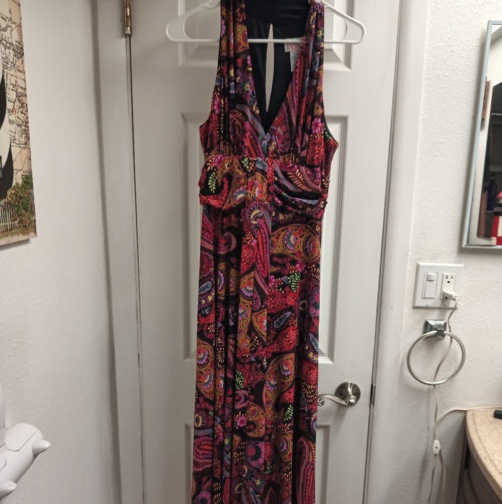Ankle Length Paisley Dress